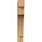 Ekena Millwork Westlake Block Rough Sawn Bracket, Western Red Cedar, 6"W x 28"D x 40"H BKT06X28X40WTL05RWR - alternate 4